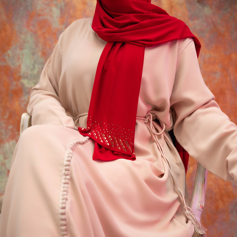 PREMIUM JERSEY HIJAB MIN - RED