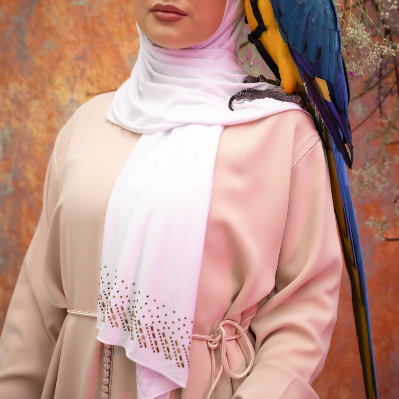PREMIUM JERSEY HIJAB MIN - WHITE