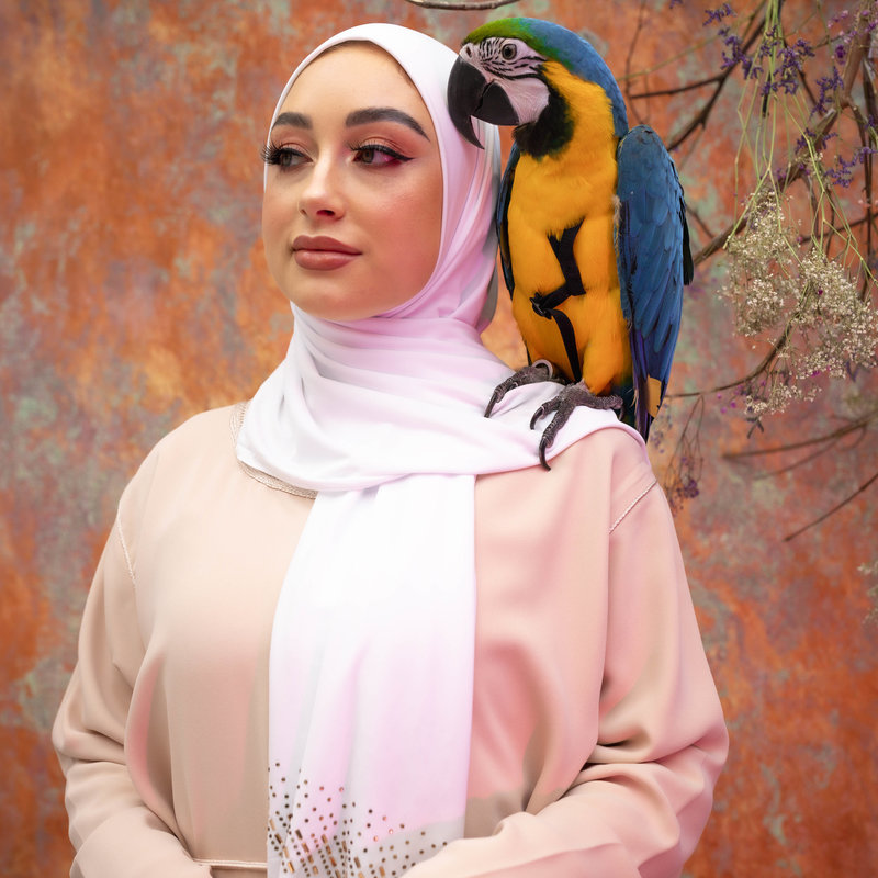 PREMIUM JERSEY HIJAB MIN - WHITE