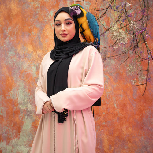 PREMIUM JERSEY HIJAB MIN - BLACK GOLD PREMIUM JERSEY HIJAB MIN - BLACK GOLD