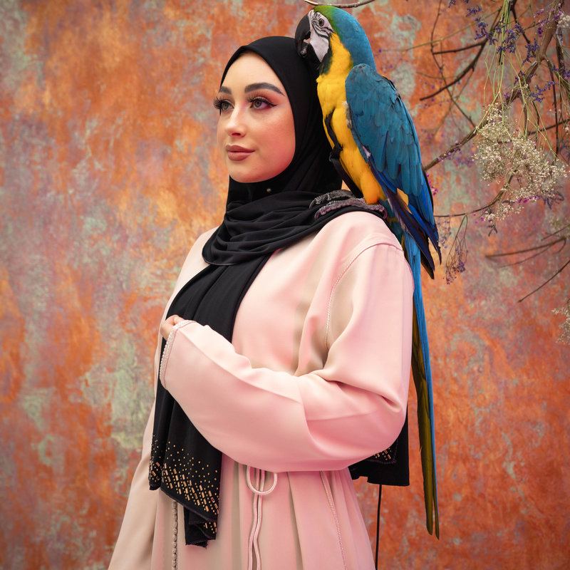 PREMIUM JERSEY HIJAB MIN - BLACK GOLD