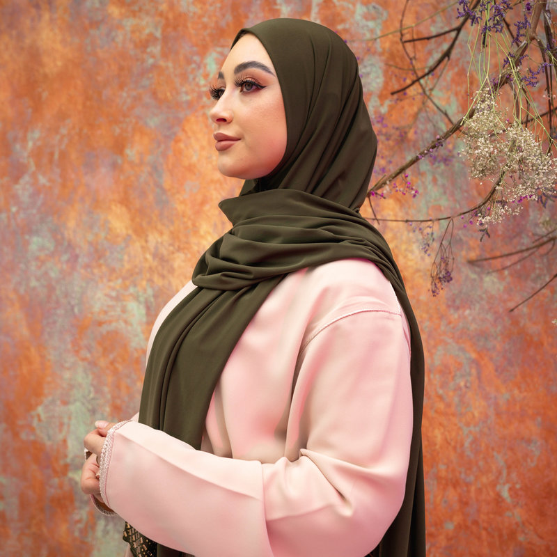PREMIUM JERSEY HIJAB MIN - GREEN
