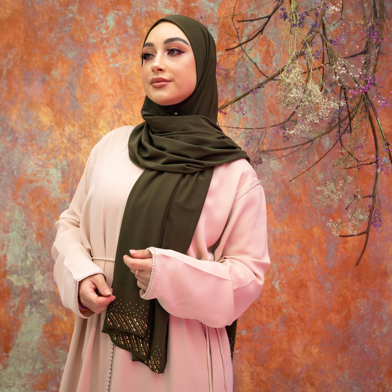 PREMIUM JERSEY HIJAB MIN - GREEN