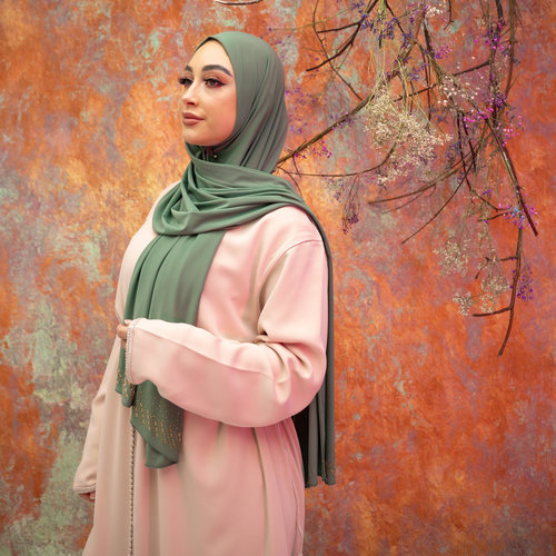 PREMIUM JERSEY HIJAB MIN - ASDA GREEN PREMIUM JERSEY HIJAB MIN - ASDA GREEN
