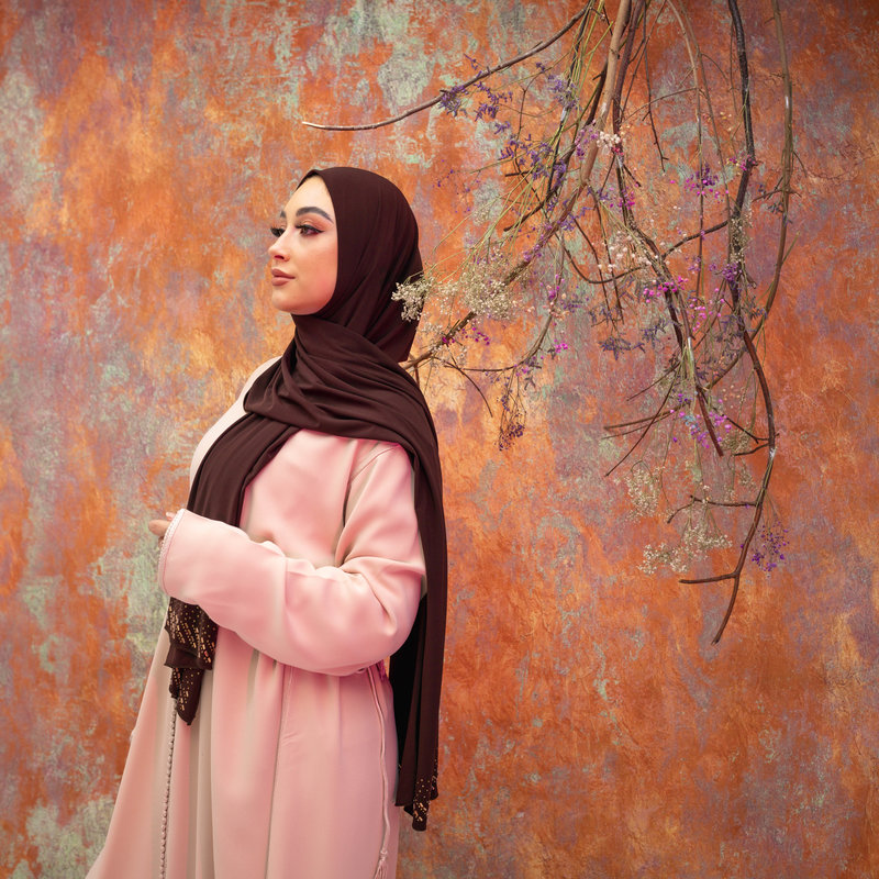 PREMIUM JERSEY HIJAB MIN - OLD BURGUNDY