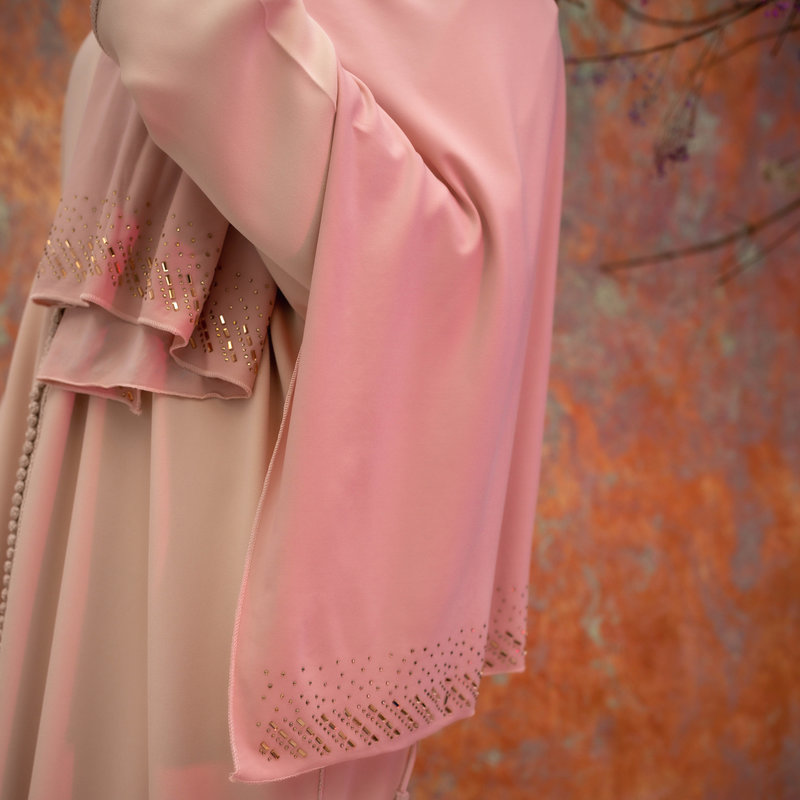 PREMIUM JERSEY HIJAB MIN - PALE PINK