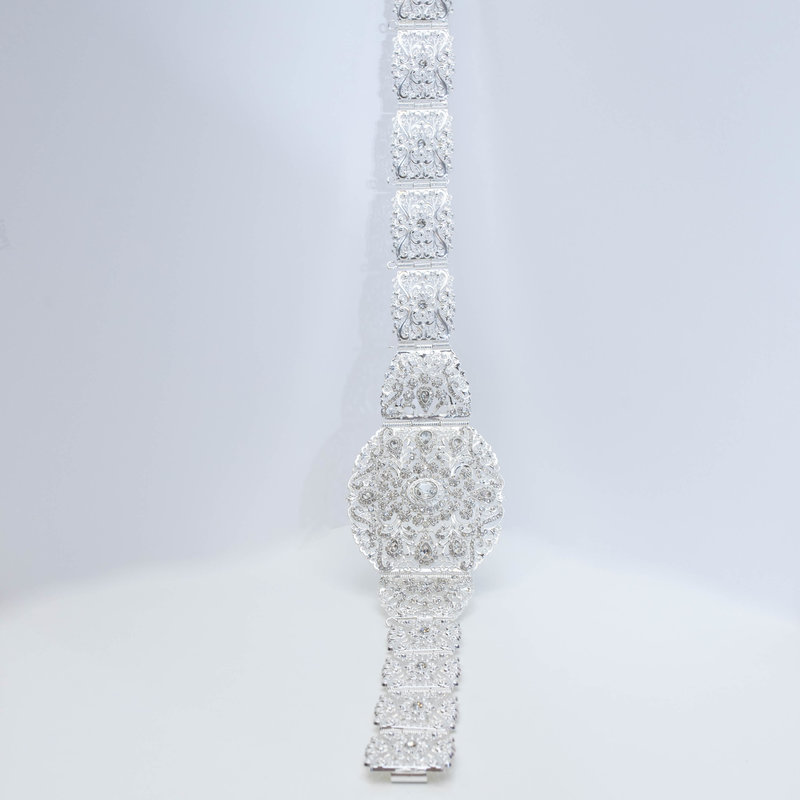 MALIKA SILVER BELT