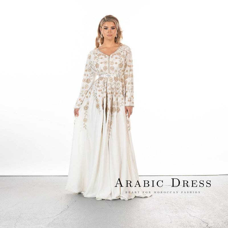 Caftan Luna white