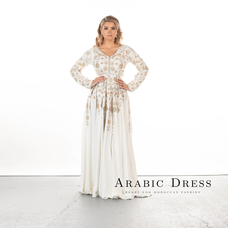 Caftan Luna wit