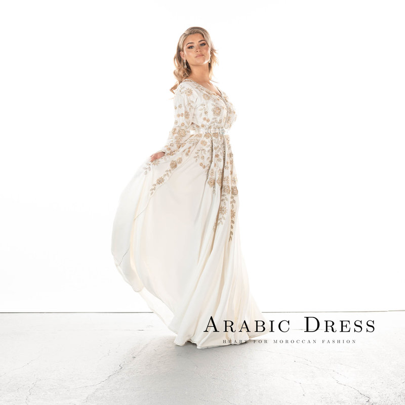 Caftan Luna wit