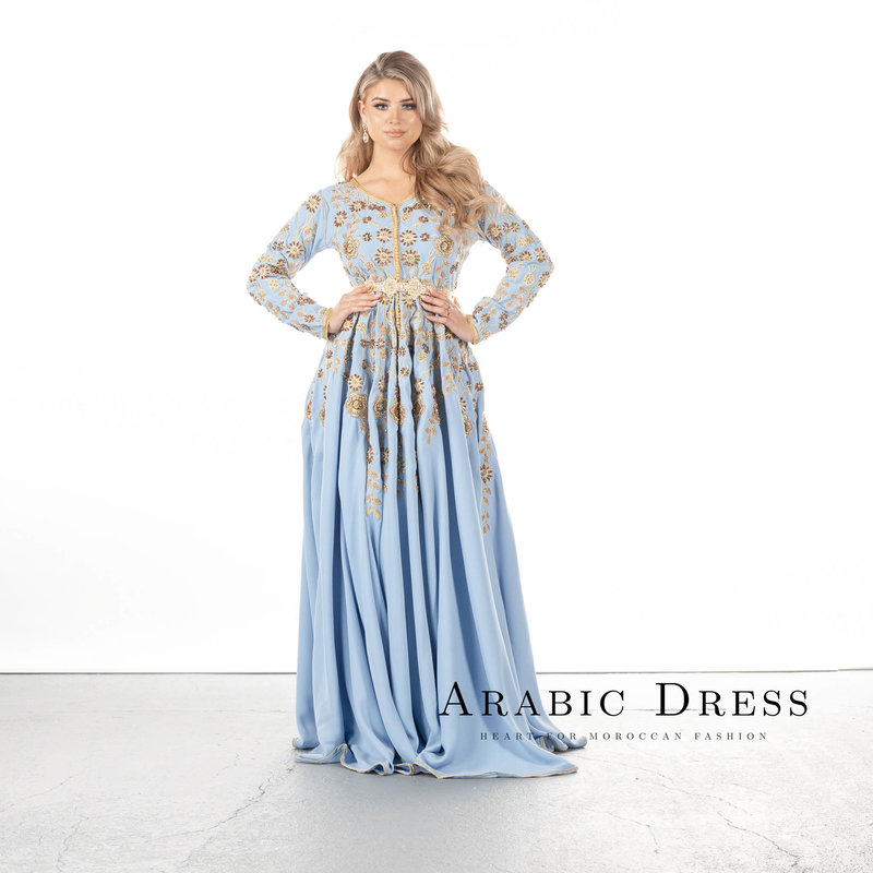 Caftan Luna LichtBlauw
