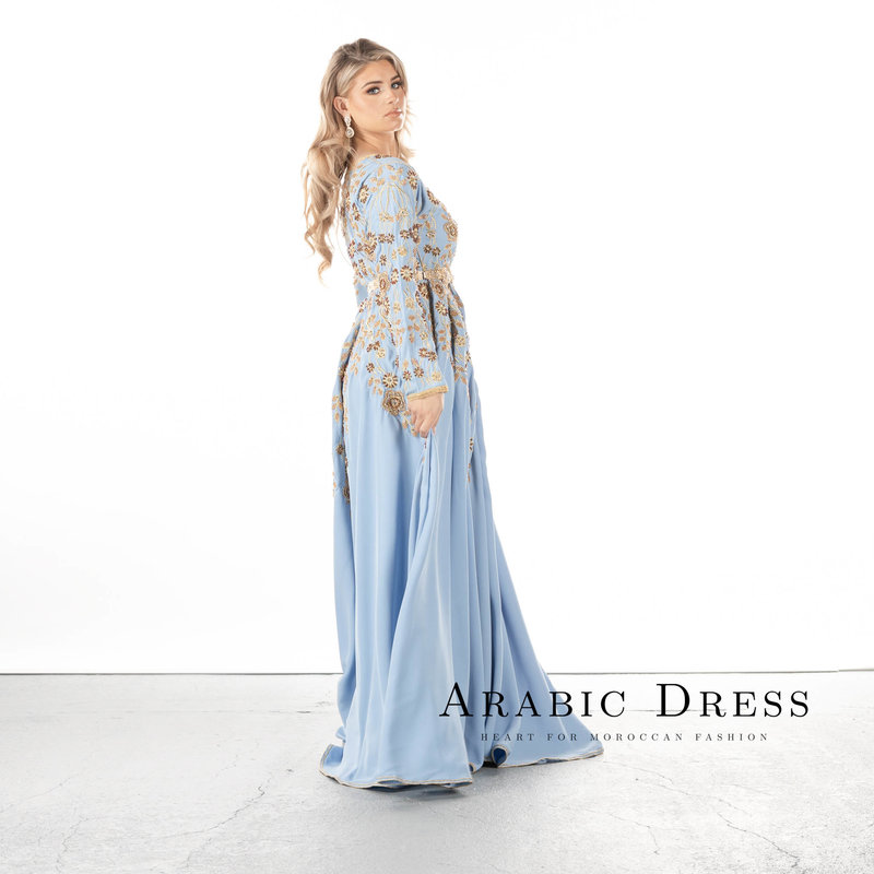 Caftan Luna LichtBlauw
