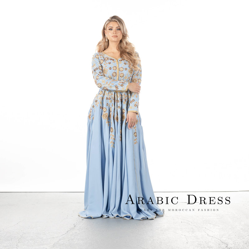 Caftan Luna LichtBlauw