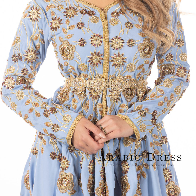 Caftan Luna LichtBlauw