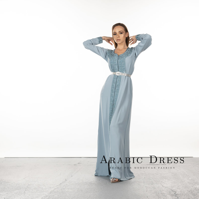 Caftan Omana Light blue