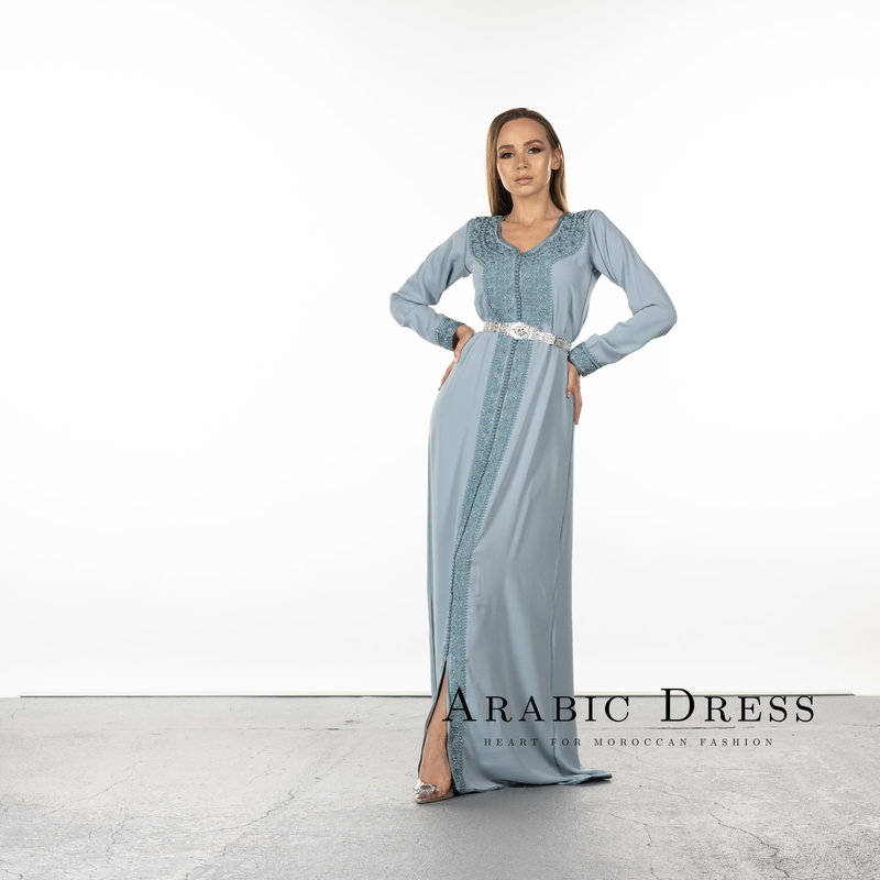 Caftan Omana Light blue