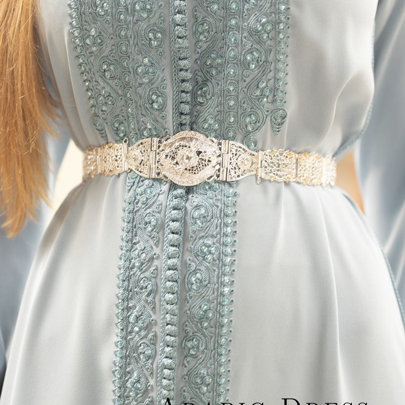 Caftan Omana Light blue