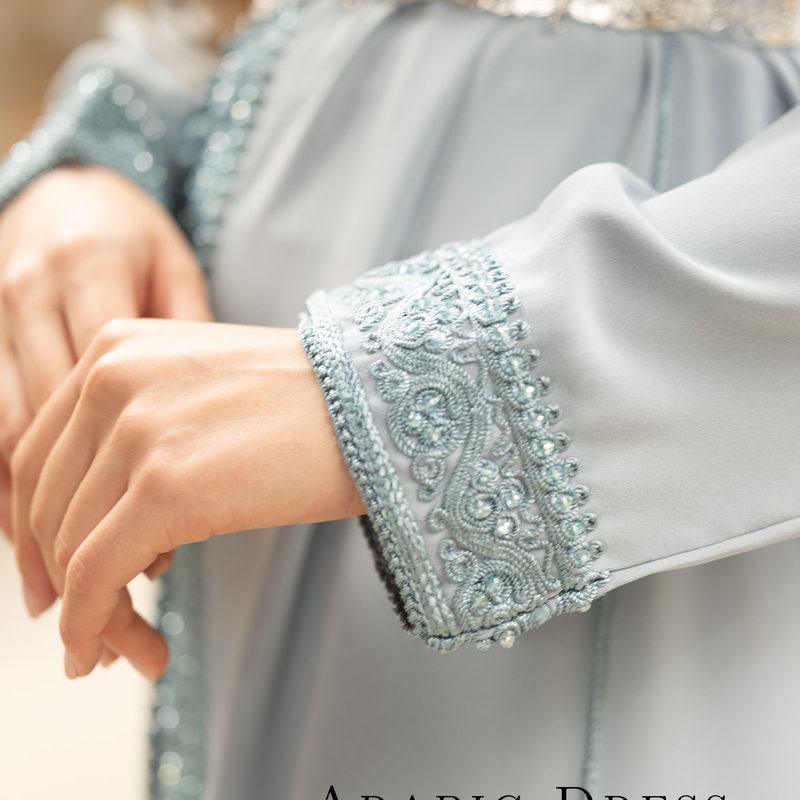 Caftan Omana Light blue