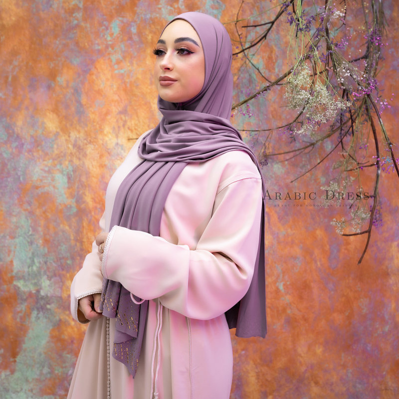 PREMIUM JERSEY HIJAB MIN - LAVANDER PURPLE