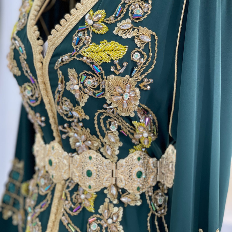 CAFTAN ANISA GREEN
