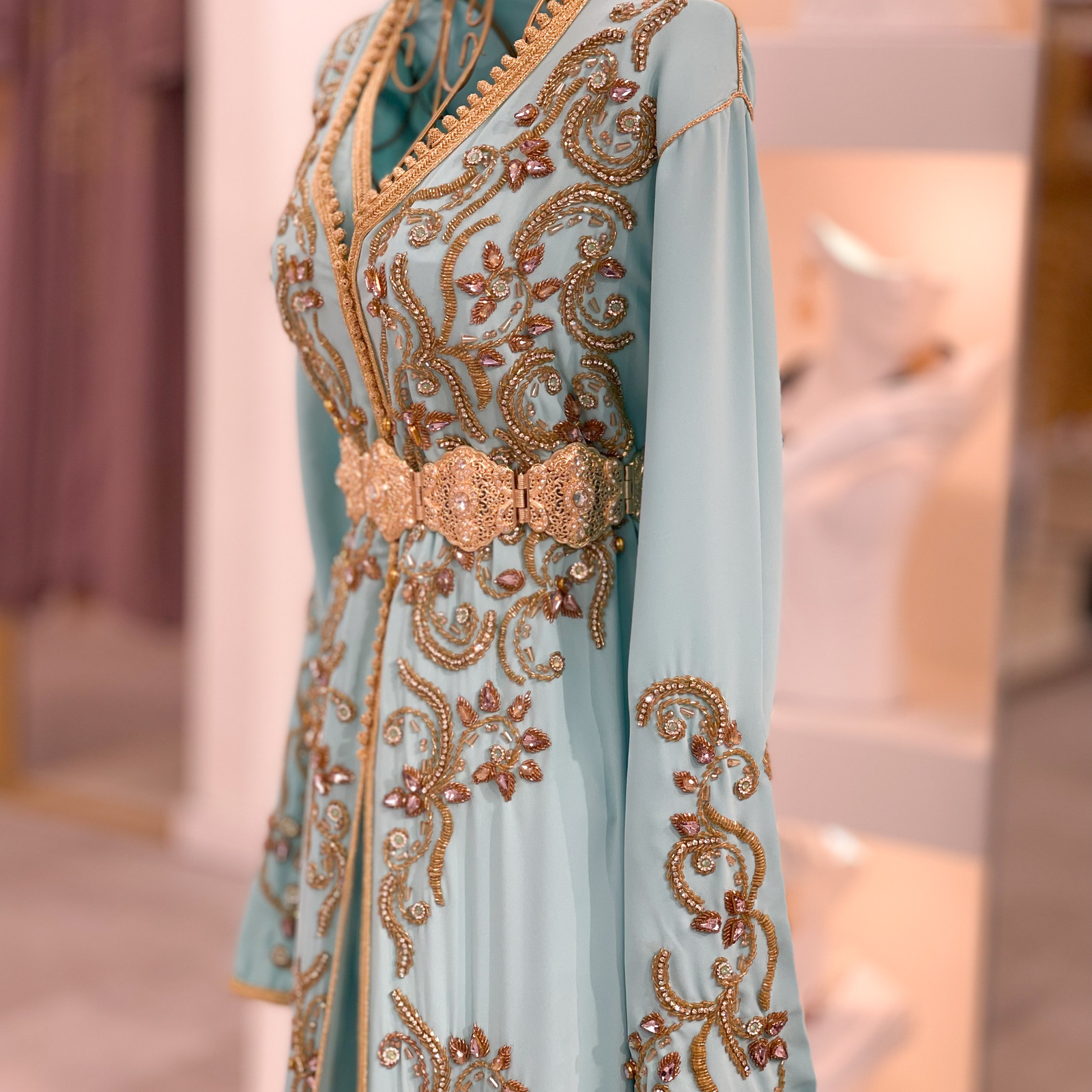 CAFTAN WEI TURQUOISE