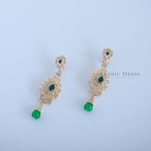 LISA GREEN EARRINGS