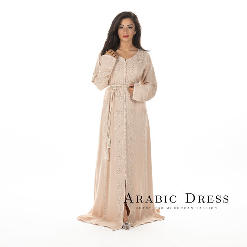Caftan Norhan Beig Caftan Norhan Beig