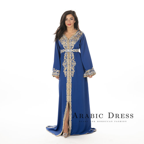 Caftan Kautar Royal blue