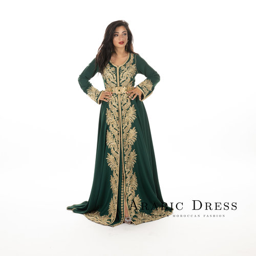 Caftan Paulet Green gold