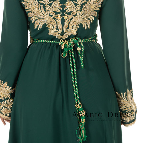 Caftan Paulet Green gold