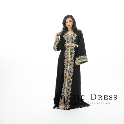 Caftan Sherine  Black