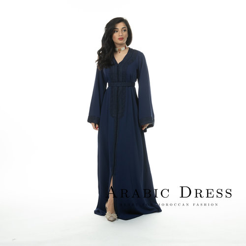 Caftan Farah Oxford Blue Caftan Farah Oxford Blue