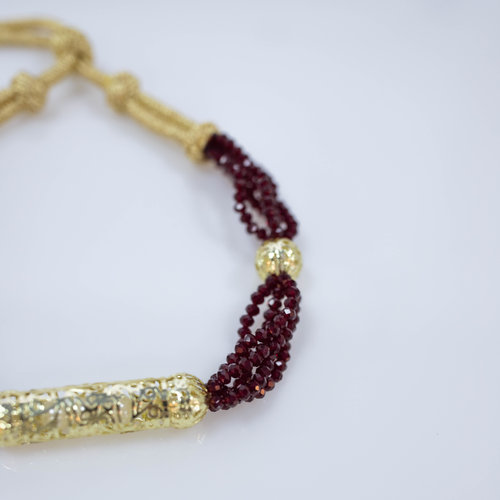 ANTIQUE RUBY NECKLACE LAILA