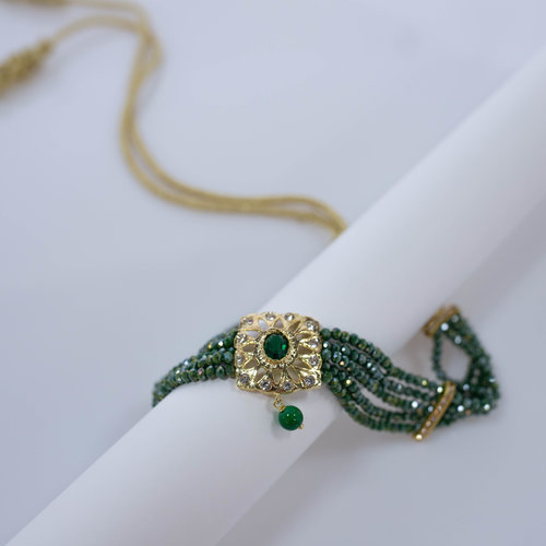 GREEN NECKLACE LISA GREEN NECKLACE LISA