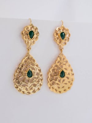 Earrings Cia Green