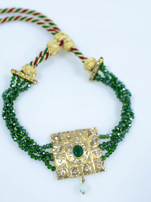 GREEN NECKLACE LULU