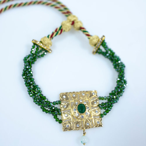 GREEN NECKLACE LULU