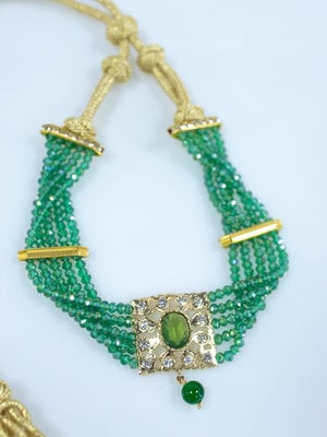 GREEN NECKLACE MIMI