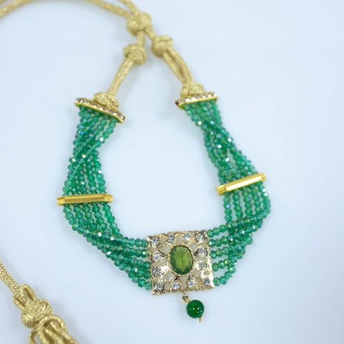 GREEN NECKLACE MIMI