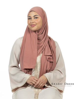 PREMIUM HIJAB JERSEY ELINA - TERRACOTTA