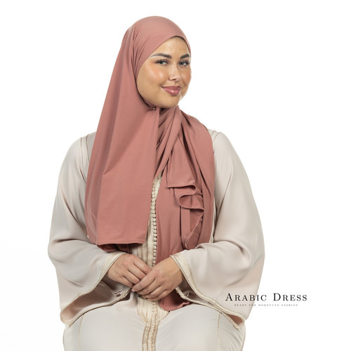 PREMIUM HIJAB JERSEY ELINA - TERRACOTTA