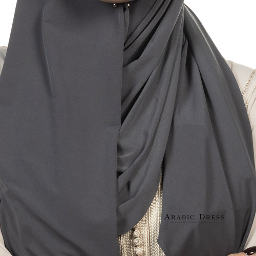 PREMIUM HIJAB JERSEY ELINA - ONYX