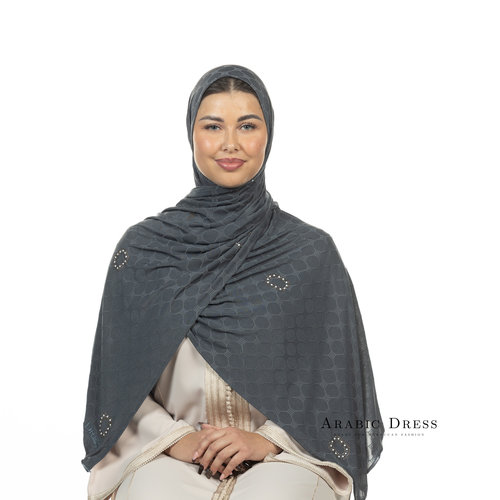 Hijab Liza gray