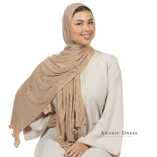 Hijab Liza camel