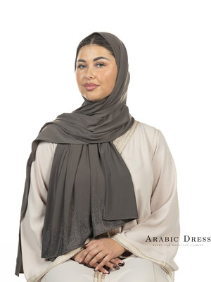 PREMIUM JERSEY HIJAB LIA - DARK GRAY PREMIUM JERSEY HIJAB LIA - DARK GRAY