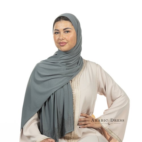 PREMIUM JERSEY HIJAB LIA - DOLPHIN GRAY