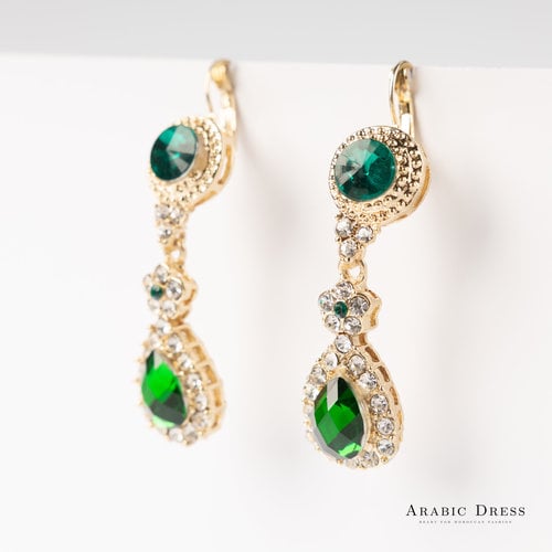 Earrings Mai Green