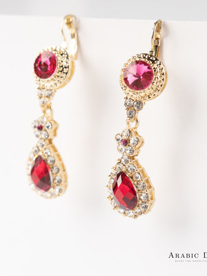 Earrings Mai Magenta