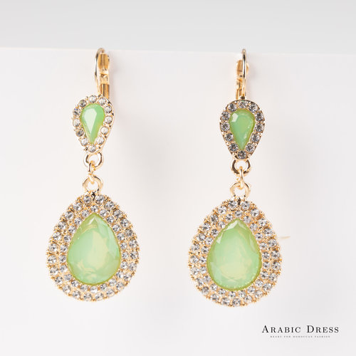 Earrings Hy Light Green