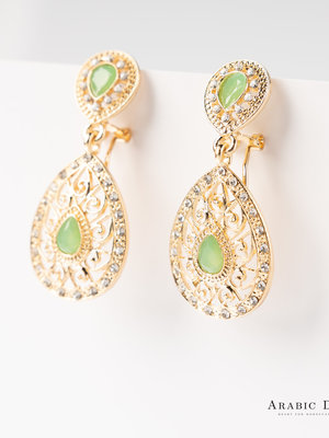 Earrings Tr Light Green